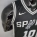 DeROZAN#10 Spurs Spurs Black NBA Jersey