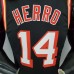 2018 HERRO#14 Heat Retro Night Black NBA Jersey