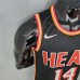2018 HERRO#14 Heat Retro Night Black NBA Jersey