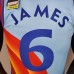 James#6 Slam dunk version blue NBA jersey