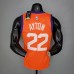 2021 AYTON#22 Suns Jordan Theme Orange NBA Jersey