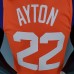 2021 AYTON#22 Suns Jordan Theme Orange NBA Jersey