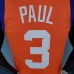 2021 PAUL#3 Suns Jordan Theme Orange NBA Jersey