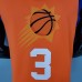 2021 PAUL#3 Suns Jordan Theme Orange NBA Jersey