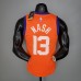2021 NASH#13 Suns Jordan Theme Orange NBA Jersey