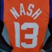 2021 NASH#13 Suns Jordan Theme Orange NBA Jersey