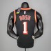 2018 BOSH#1 Heat Retro Night Black NBA Jersey