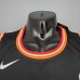 2018 BOSH#1 Heat Retro Night Black NBA Jersey
