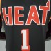 2018 BOSH#1 Heat Retro Night Black NBA Jersey