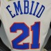 2021 EMBIID#21 76ers Bonus Edition Beige NBA Jersey