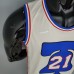 2021 EMBIID#21 76ers Bonus Edition Beige NBA Jersey