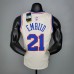 2021 EMBIID#21 76ers Bonus Edition Beige NBA Jersey