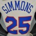 2021 SIMMONS#25 76ers Bonus Edition Beige NBA Jersey