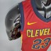2017 JAMES#23 Cavaliers Burgundy NBA Jersey