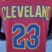 2017 JAMES#23 Cavaliers Burgundy NBA Jersey