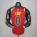2017 LOVE#0 Cavaliers Burgundy NBA Jersey