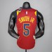 2017 SMITH JR.#5 Cavaliers Burgundy NBA Jersey