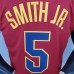 2017 SMITH JR.#5 Cavaliers Burgundy NBA Jersey