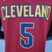 2017 SMITH JR.#5 Cavaliers Burgundy NBA Jersey