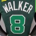 2021 WALKER#8 Celtics Bonus Edition Dark Green NBA Jersey