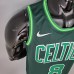 2021 WALKER#8 Celtics Bonus Edition Dark Green NBA Jersey