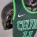 2021 IRVING#11 Celtics Bonus Edition Dark Green NBA Jersey