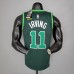 2021 IRVING#11 Celtics Bonus Edition Dark Green NBA Jersey