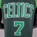 2021 BROWN#7 Celtics Bonus Edition Dark Green NBA Jersey