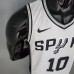 DeROZAN#10 Spurs White NBA Jersey