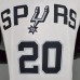 GINOBILI#20 Spurs White NBA Jersey