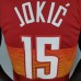 2021 JOKIC#15 Nuggets City Edition Red NBA Jersey
