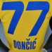 2021 DONCIC#77 All-Star Yellow NBA Jersey