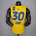 2021 CURRY#30 All-Star Yellow NBA Jersey