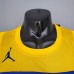 2021 LILLARO#0 All-Star Yellow NBA Jersey
