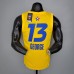 2021 GEORGE#13 All-Star Yellow NBA Jersey