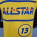 2021 GEORGE#13 All-Star Yellow NBA Jersey