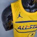 2021 PAUL#3 All-Star Yellow NBA Jersey