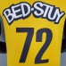 BIGGIE 72 Brooklyn Nets Commemorative Edition Yellow NBA jersey 3410296