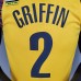 GRIFFIN 2 Brooklyn Nets Commemorative Edition Yellow NBA jersey 3258848