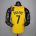 Durant 7 Brooklyn Nets Commemorative Edition Yellow NBA jersey 9851038