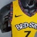 Durant 7 Brooklyn Nets Commemorative Edition Yellow NBA jersey 9851038