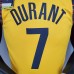 Durant 7 Brooklyn Nets Commemorative Edition Yellow NBA jersey 9851038