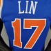 2021 LIN 17 New York Knicks Blue NBA Jersey 8333119