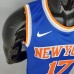 2021 LIN 17 New York Knicks Blue NBA Jersey 8333119