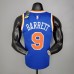 2021 BARRETT 9 New York Knicks Blue NBA Jersey 8147491