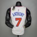 2021 ANTHONY 7 New York Knicks White NBA Jersey 5257987