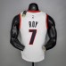2021 ROY 7 Trail Blazers Home White NBA Jersey 8773805