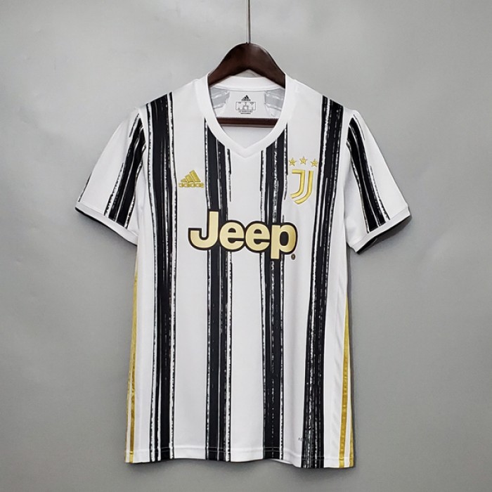 RETRO 19/20 Juventus White Jersey version short sleeve