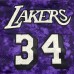 Los Angeles Lakers 34 Purple Constellation Edition NBA Jersey 3491888