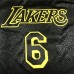 Los Angeles Lakers 6 Black City Edition NBA Jersey 6045653